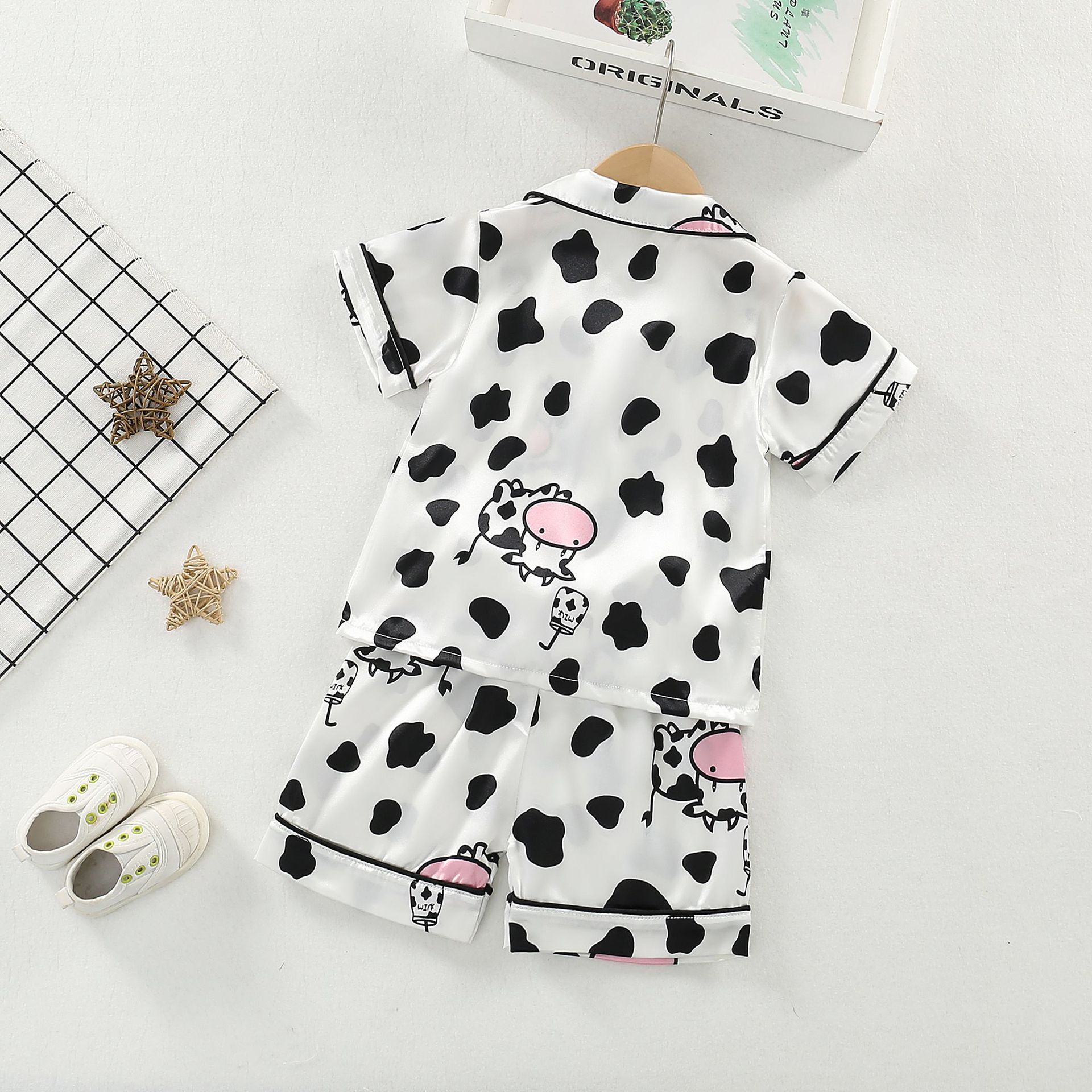 ชุดนอนเด็กชายหญิงฤดูร้อน เสื้อ - Baby Clothing Dividers บทวิจารณ์และราคา