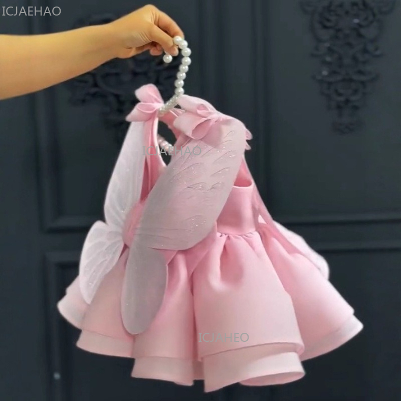ชุดเดรสเจ้าหญิงสีชมพูน่ารักสำห - Baby Clothing Dresser บทวิจารณ์และราคา