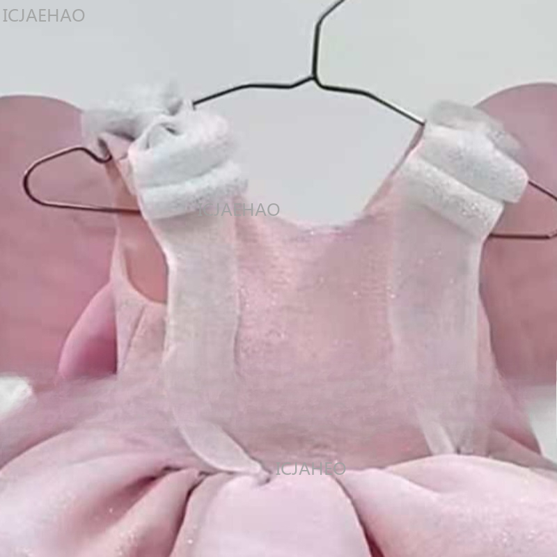 ชุดเดรสเจ้าหญิงสีชมพูน่ารักสำห - Baby Clothing Dresser บทวิจารณ์และราคา