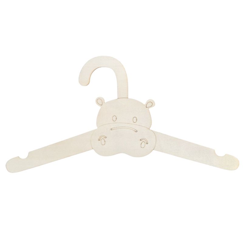 ABJI-20PCS ไม้แขวนเสื้อผ้าไม้แ - Baby Clothing Hanging Rack บทวิจารณ์และราคา