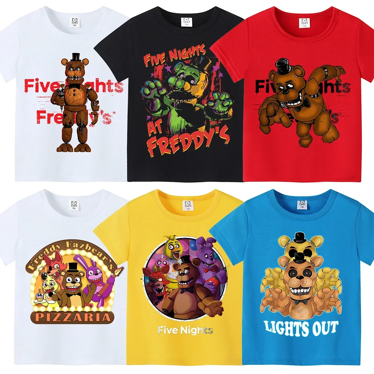 เสื้อยืดแขนสั้นลาย Five Nights - Baby Clothing Dividers บทวิจารณ์และราคา