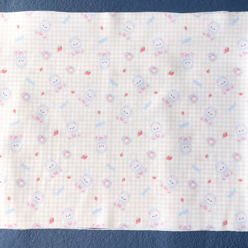 ผ้าลาย “เบบี้แบร์” สีเหลือง -  - Baby Clothing Usa บทวิจารณ์และราคา