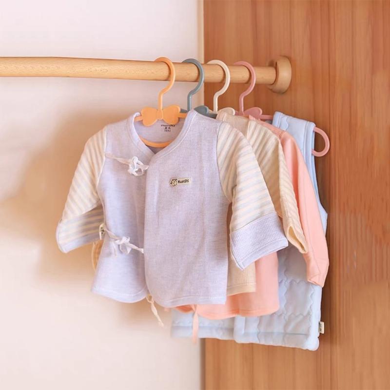 12 ชิ้น ชุดไม้แขวนเสื้อเด็กทาร - Baby Clothing Hanging Rack บทวิจารณ์และราคา