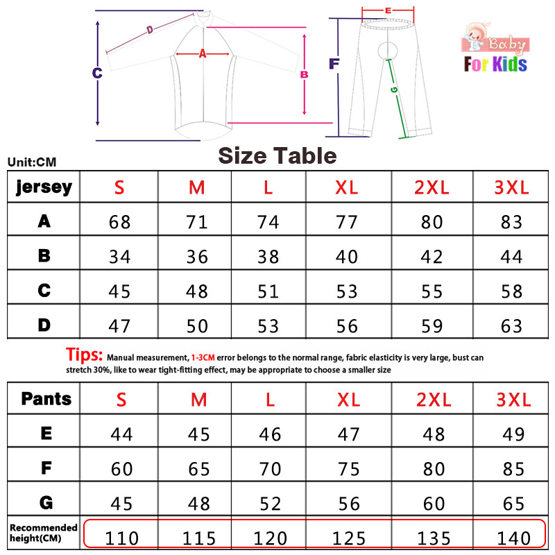 ชุดเสื้อปั่นจักรยานแขนยาวสำหรั - Baby Clothing Dividers บทวิจารณ์และราคา