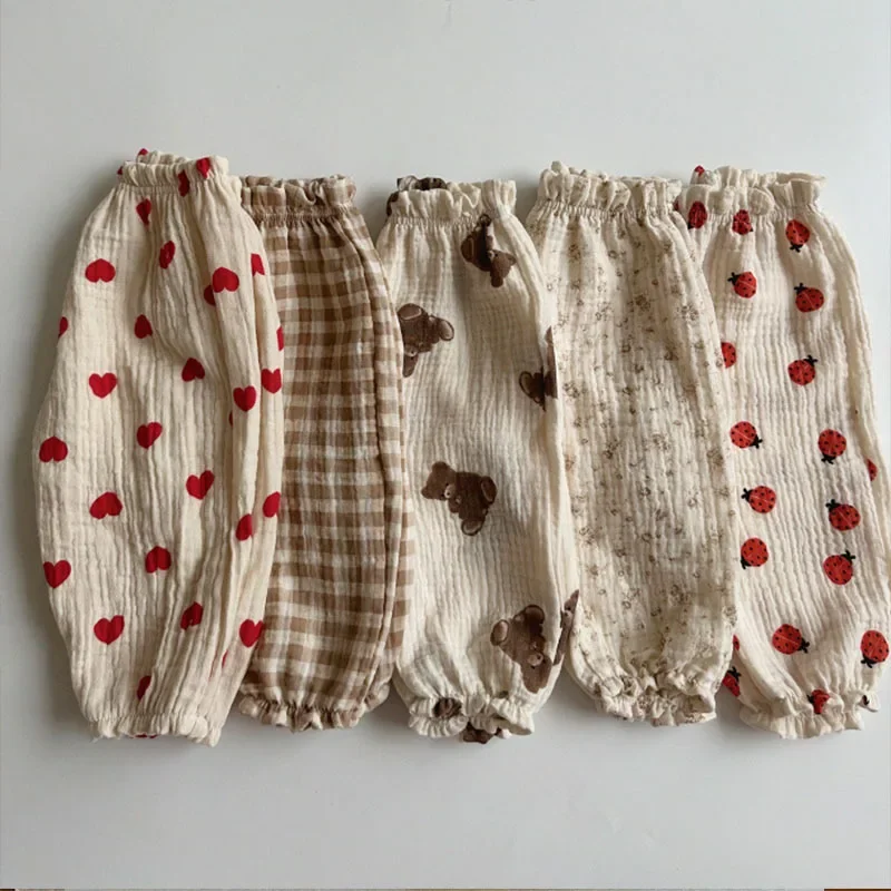 กางเกงผ้ามัสลินเนื้อนุ่ม กางเก - Baby Clothing Organic บทวิจารณ์และราคา